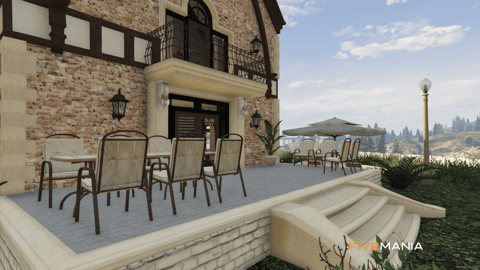 FIVEM Mountain House | Luxury Mountain Estate | Interior & Exterior | Multiple Rooms | Add-On | Optimized | Fivem Ready | High Quality — image 6
