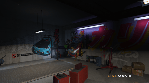 FIVEM Los Santos Customs | Expanded Mechanic Shop MLO | Interior & Exterior | Waiting Area | Storage Room | Add-On | Optimized | Fivem Ready | High Quality — image 20