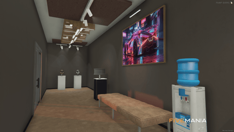 FIVEM Bennys Racetrack | Custom Racing Circuit MLO | Interior & Exterior | Track Lighting | Seating Area | Add-On | Optimized | Fivem Ready | High Quality — image 13