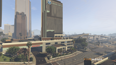 FIVEM Medical Center V2 | Modern Hospital MLO | Interior & Exterior | Reception Area | Patient Rooms | Pharmacy | Working Elevators | Add-On | Optimized | Fivem Ready | High Quality — image 2
