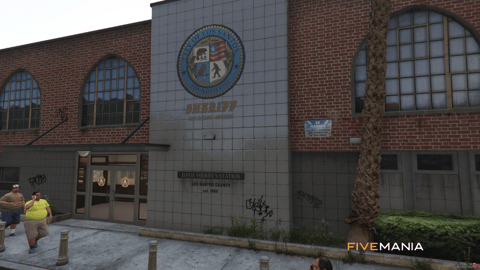 FIVEM Davis Sheriff Department | Lore-Friendly Sheriff's Department MLO | Interior & Exterior | Add-On | Optimized | Fivem Ready | High Quality — image 2