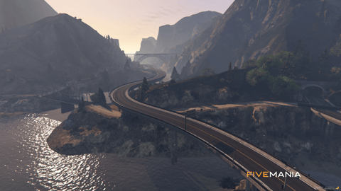 FIVEM Bridge Sandy Paleto | Expanded Map Edit | New Roads & Scenic Views | Add-On | Optimized | Fivem Ready | High Quality — image 6