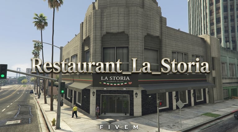 Modern Restaurant La Storia MLO