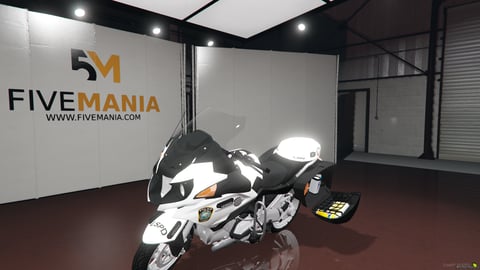 FIVEM 1200rt | Lore-Friendly Police Motorcycle [Unbadged] Add-On | Working Lights | Saddlebags | Optimized | Fivem Ready | High Quality — image 3