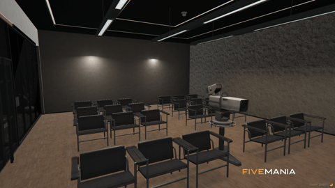 FIVEM Mission Row Police Department V3 | Comprehensive Police Station MLO | Interior & Exterior | Helipad | Multiple Offices | Add-On | Optimized | Fivem Ready | High Quality — image 15