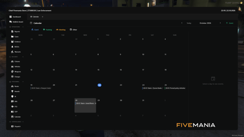 FIVEM Police Records Mdt | Comprehensive Police Records System | Evidence Tracking | Personnel Management | Custom Themes | Integrated Dispatch | Add-On | Optimized | Fivem Ready | High Quality, image 27