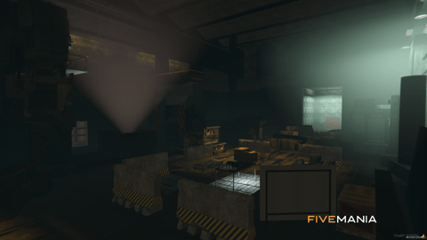 FIVEM Marabunta Hideout | Industrial Gang Hideout MLO | Interior & Exterior | Custom Props | Server Room | Add-On | Optimized | Fivem Ready | High Quality — image 8