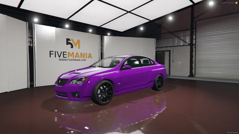 FIVEM Pontiac G8 | Realistic Sports Sedan [Badged] Add-On | Interior & Exterior | Working Lights | Optimized | Fivem Ready | High Quality, image 3