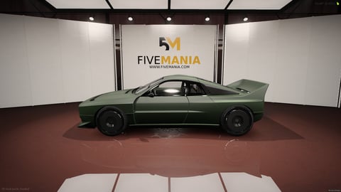 FIVEM Evo3722 | Realistic Sports Car [Unbadged] Add-On | Carbon Fiber Accents | Optimized | Fivem Ready | High Quality — image 7