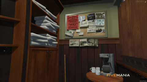 FIVEM Barber | Classic Barber Shop MLO | Interior & Exterior | Custom Props | Optimized | Fivem Ready | High Quality — image 7