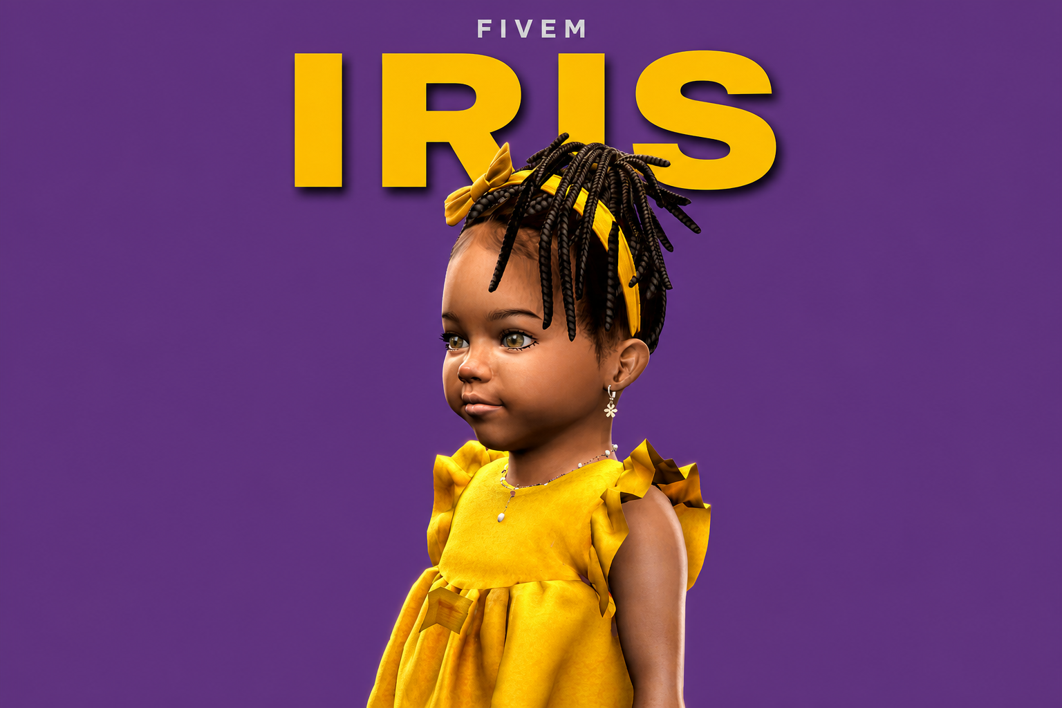 Iris | Female Ped | Multiple Outfits | Optimized & Fivem Ready [Add-On]