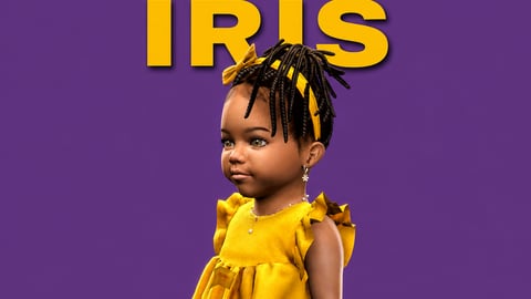 Iris | Female Ped | Multiple Outfits | Optimized & Fivem Ready [Add-On] cover