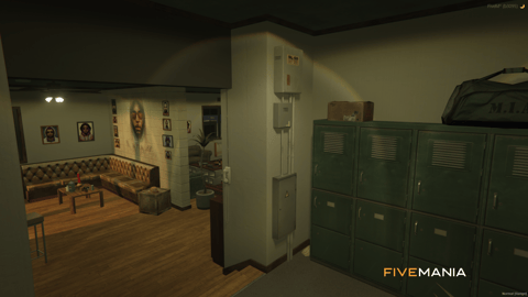 FIVEM Ballas Hideout | Custom Gang Hideout MLO | Interior & Exterior | Custom Props | Graffiti Art | Pool Table | Add-On | Optimized | Fivem Ready | High Quality — image 3