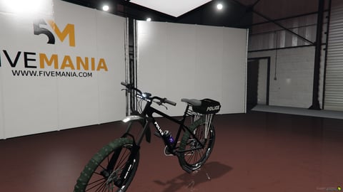 FIVEM Pbike | Lore-Friendly Police Bicycle Add-On | Working Lights | Storage Box | Optimized | Fivem Ready | High Quality — image 3