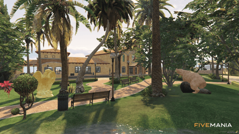 FIVEM Guru House | Luxury Estate MLO | Interior & Exterior | Bar & Dining Area | Custom Grounds | Add-On | Optimized | Fivem Ready | High Quality — image 5