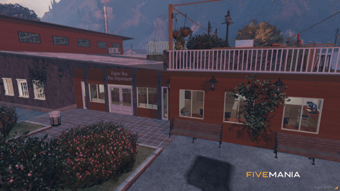 FIVEM Paleto Bay Fire Station | Detailed Fire Department MLO | Interior & Exterior | Garage Bays | Office & Common Areas | Add-On | Optimized | Fivem Ready | High Quality — image 2