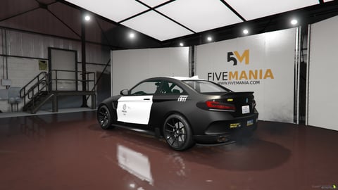 FIVEM BMW M2 Competition | Lore Friendly Police Sports Car | Custom Livery | Working Lights | Add-On | Optimized | Fivem Ready | High Quality, image 8