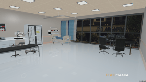 FIVEM Downtown Medical Center | Comprehensive Hospital MLO | Interior & Exterior | Reception & Patient Rooms | Operating Theaters & Canteen | Add-On | Optimized | Fivem Ready | High Quality — image 18