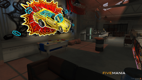 FIVEM Tuner Shop | Custom Mechanic & Tuning MLO | Interior & Exterior | Reception Area | Bar Area | Garage Bays | Add-On | Optimized | Fivem Ready | High Quality — image 8