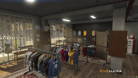 FIVEM Binco V3 Clothing Store | Custom Clothing Store MLO | Interior & Exterior | Detailed Props | Clothing Displays | Add-On | Optimized | Fivem Ready | High Quality — image 3