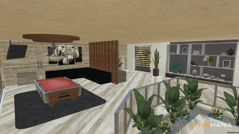 FIVEM Desert Mansion | Luxury Modern Estate | Interior & Exterior | Rooftop Patio | Outdoor Bar | Add-On | Optimized | Fivem Ready | High Quality — image 30