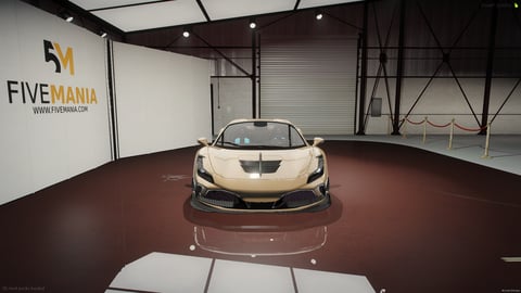 FIVEM F8spider | Realistic Sports Car [Unbadged] Add-On | Interior & Exterior | Custom Body Kit | Optimized | Fivem Ready | High Quality — image 4