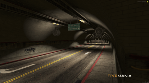 FIVEM Grand Tunnel | Custom Map Edit | Interior & Exterior | Custom Lighting | Add-On | Optimized | Fivem Ready | High Quality — image 9