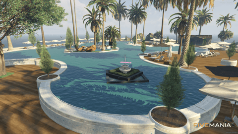 FIVEM Festival Island | Exclusive Island Map Expansion | Resort & Beach Club | Festival Area | Yacht Dock | Custom Props | Add-On | Optimized | Fivem Ready | High Quality — image 8