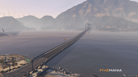 FIVEM Bridge Sandy Paleto | Expanded Map Edit | New Roads & Scenic Views | Add-On | Optimized | Fivem Ready | High Quality — image 3