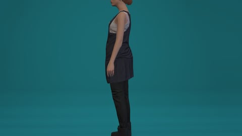 Tessa | Female Ped | Multiple Outfits | Optimized & Fivem Ready [Add-On] — image 9