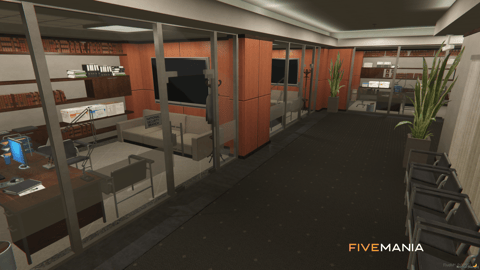 FIVEM Fib Secret Building | Secret Government Facility MLO | Interior & Exterior | Multiple Offices | Armory | Add-On | Optimized | Fivem Ready | High Quality — image 9