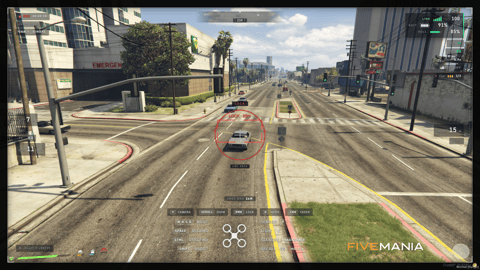 FIVEM SkyEye Police Drone | Advanced Police Drone Script | Target Tracking | Taser Functionality | Thermal Vision | Add-On | Optimized | Fivem Ready | High Quality, image 5
