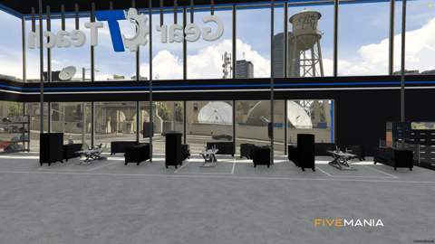 FIVEM Gear Tech Mechanic, Modern Auto Garage MLO, image 6