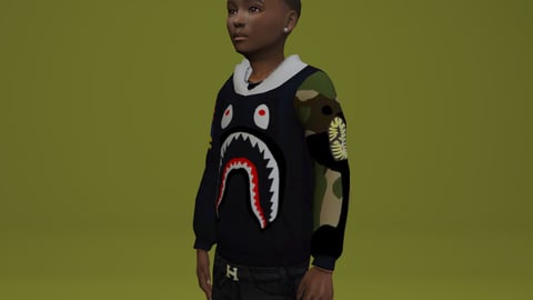 Darius | Male Teen Ped | Multiple Outfits | Optimized & Fivem Ready [Add-On] — image 4