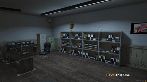 FIVEM Los Santos Customs Mechanic Airport Section | Expanded Mechanic Shop MLO | Interior & Exterior | Lounge Area | Underground Parking | Add-On | Optimized | Fivem Ready | High Quality — image 22