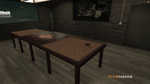 FIVEM Bighorn Biker Club | Biker Gang Clubhouse MLO | Interior & Exterior | Garage | Meeting Room | Lounge | Add-On | Optimized | Fivem Ready | High Quality — image 15