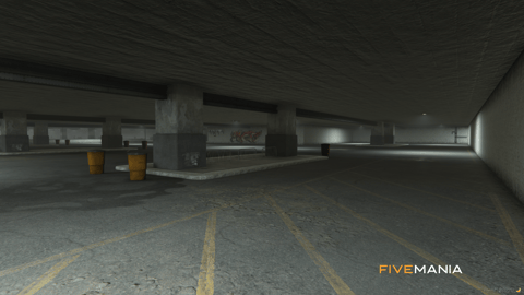 FIVEM Los Santos Customs Mechanic Airport Section | Expanded Mechanic Shop MLO | Interior & Exterior | Lounge Area | Underground Parking | Add-On | Optimized | Fivem Ready | High Quality — image 36