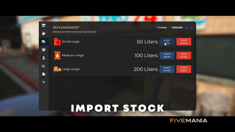 FIVEM Gas Station Ownership | Business Management Script | Ownership & Upgrades | Banking System | Custom UI | Add-On | Optimized | Fivem Ready | High Quality, image 11