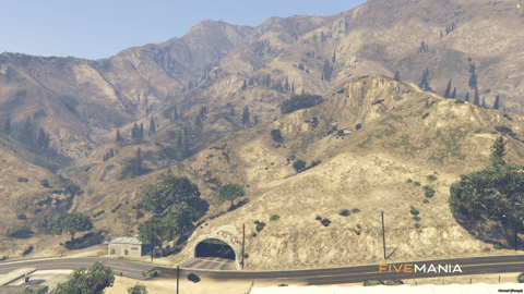 FIVEM Mount Chiliad Tunnel | Expanded Map Location | Interior & Exterior | Working Lights | Road Signs | Graffiti Art | Add-On | Optimized | Fivem Ready | High Quality — image 4