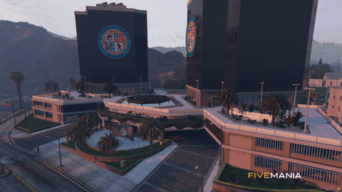 FIVEM Ocean Police Department | Detailed Police Station MLO | Interior & Exterior | Multiple Rooms | Custom Props | Add-On | Optimized | Fivem Ready | High Quality — image 3