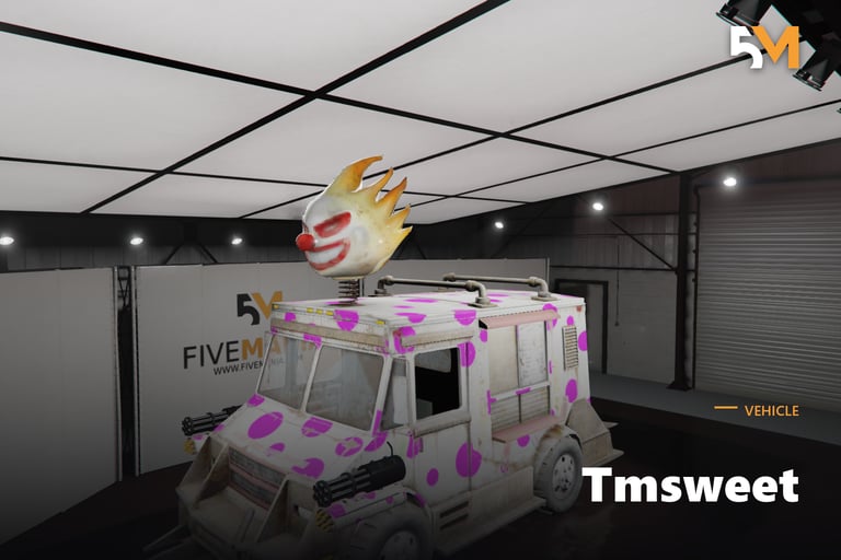 FIVEM Tmsweet, Custom Ice Cream Truck [Unbadged] Add-On