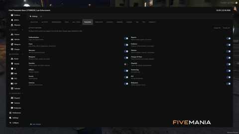 FIVEM Police Records Mdt | Comprehensive Police Records System | Evidence Tracking | Personnel Management | Custom Themes | Integrated Dispatch | Add-On | Optimized | Fivem Ready | High Quality, image 41