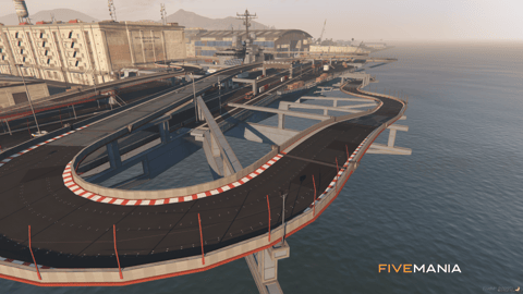 FIVEM The Port Race Truck | Dynamic Race Track MLO | Multiple Layouts | Add-On | Optimized | Fivem Ready | High Quality — image 4
