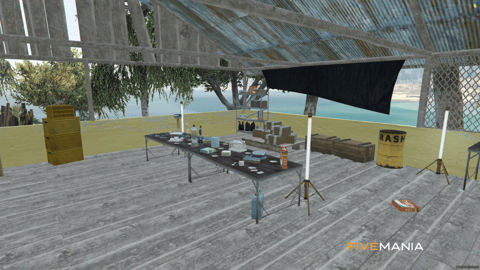 FIVEM Coke Island | Hidden Drug Lab Island MLO | Interior & Exterior | Processing Lab | Crop Farm | Add-On | Optimized | Fivem Ready | High Quality — image 8