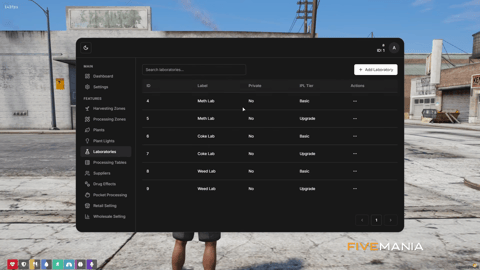 FIVEM Drugs Creator | Advanced Drug Crafting & Distribution Script | Custom Processing Zones | Harvesting & Planting | Wholesale & Retail Selling | Multiple Drug Types | Add-On | Optimized | Fivem Ready | High Quality, image 37