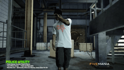 FIVEM Police Utilities Script | Comprehensive Law Enforcement Toolkit | Spike Strips | Flashbangs | Smoke Grenades | Vehicle GPS | Add-On | Optimized | Fivem Ready | High Quality, image 15