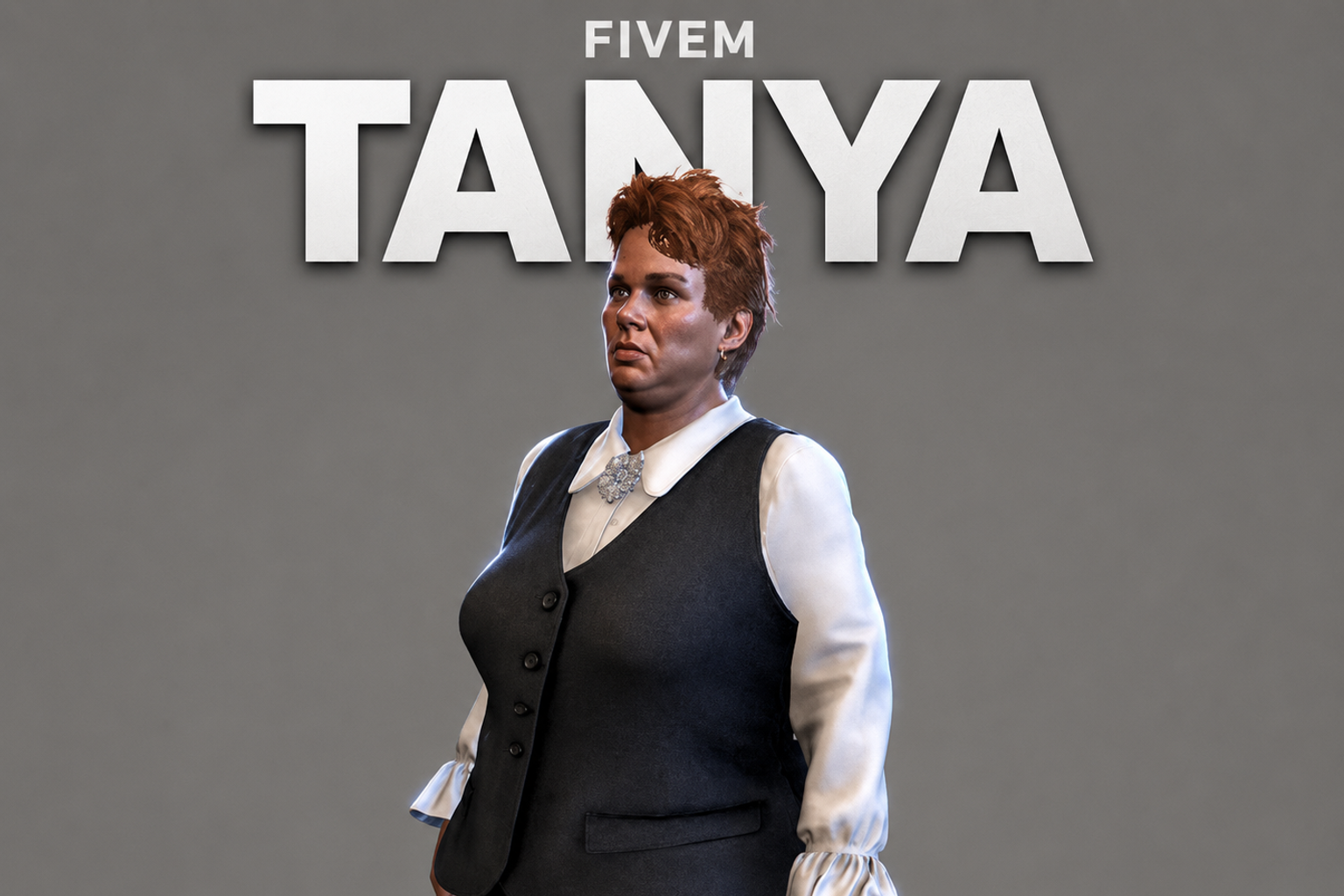Tanya | Female Ped | Multiple Outfits | Optimized & Fivem Ready [Add-On]