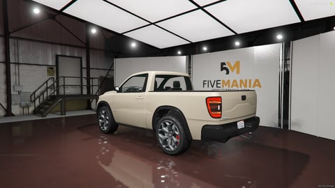 FIVEM Bison Bisxl4 | Pickup Truck Add-On | Interior & Exterior | Working Lights | Add-On | Optimized | Fivem Ready | High Quality, image 8