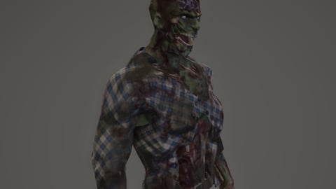 Malik | FiveM Male Ped | Undead Zombie Character | Multiple Outfits | Optimized & Fivem Ready [Add-On], image 3