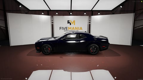 FIVEM Demon | Realistic Sports Car [Unbadged] Add-On | Working Lights | Custom Wheels | Optimized | Fivem Ready | High Quality — image 7